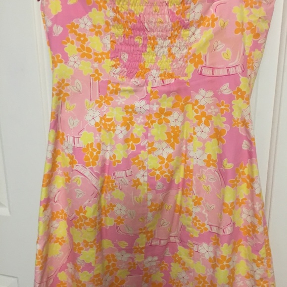 Lilly Pulitzer Vintage Strapless Dress - Picture 2 of 7